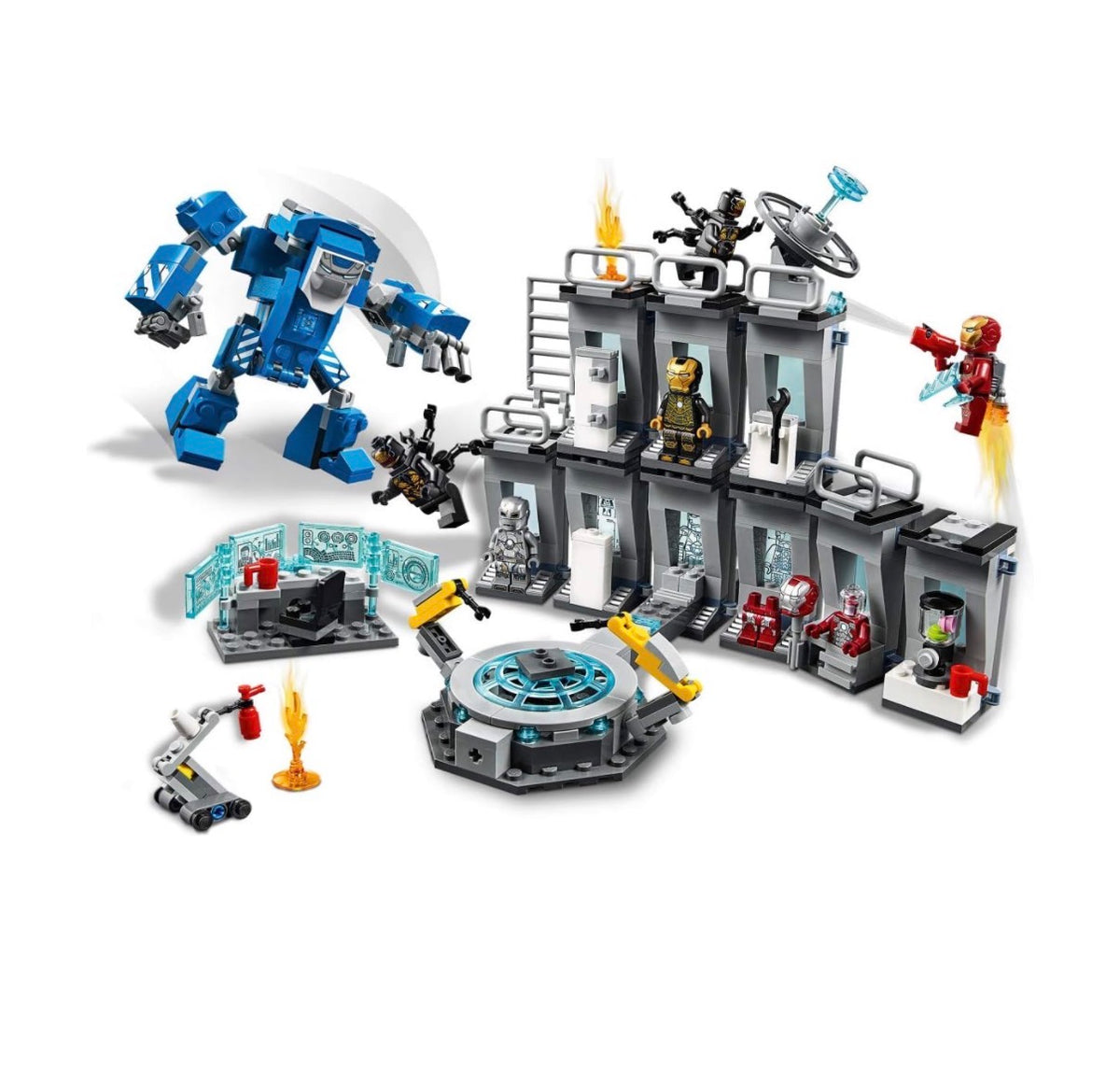 Iron Man Armoury | Set 76125